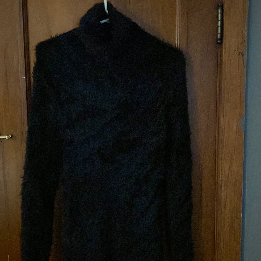 Forever 21 large fuzzy soft sweater dress
